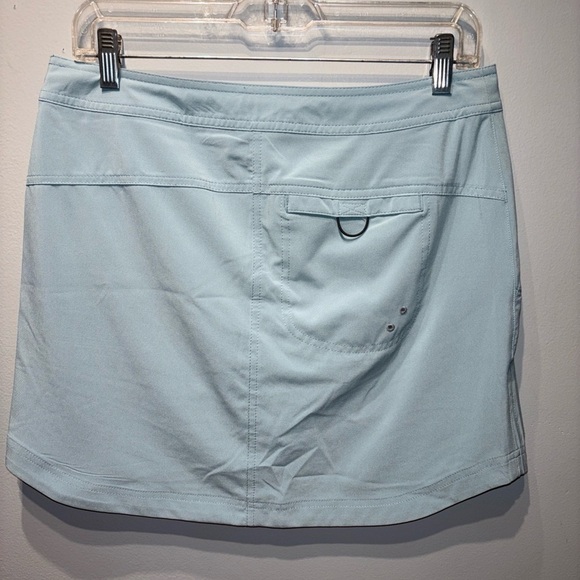 Title Nine Tennis Skirt‎ Womens Small Blue Lined Skort Built in Shorts  Sz4 - Picture 2 of 11